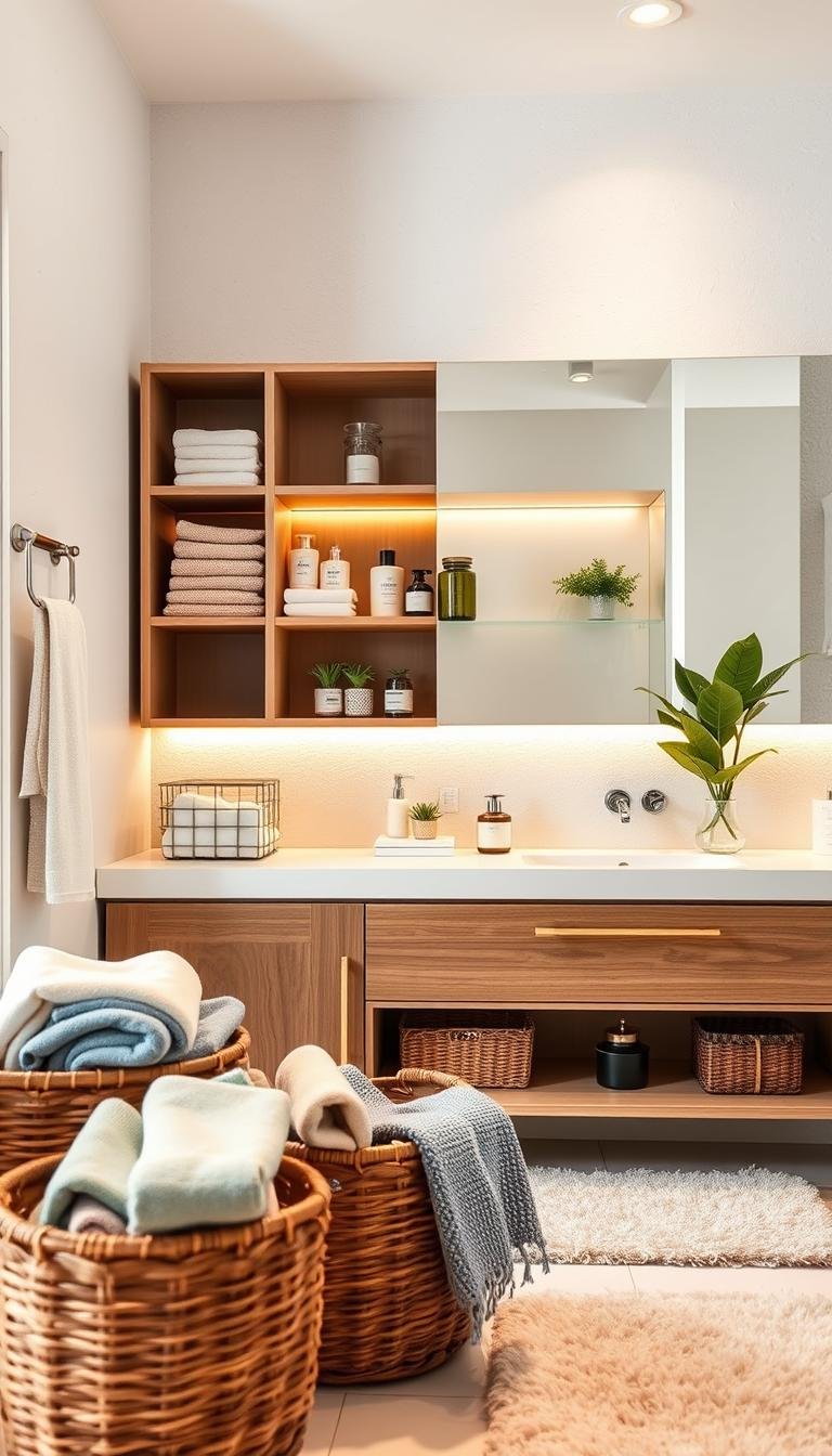 Bathroom Organization Hacks