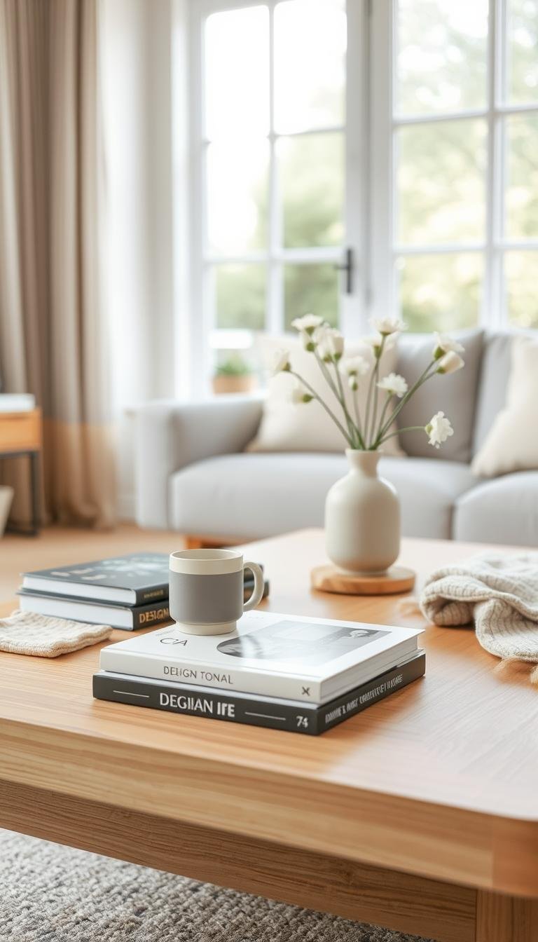 Coffee Table Organization