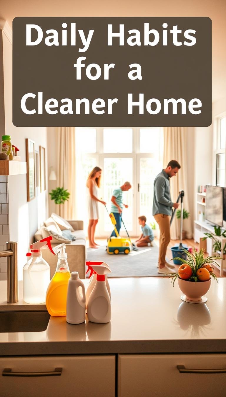Daily Habits for a Cleaner Home