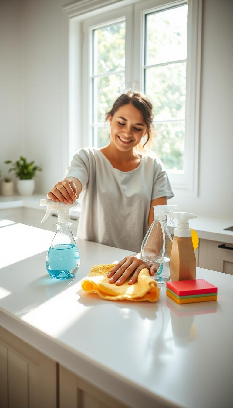 Morning Cleaning Routine