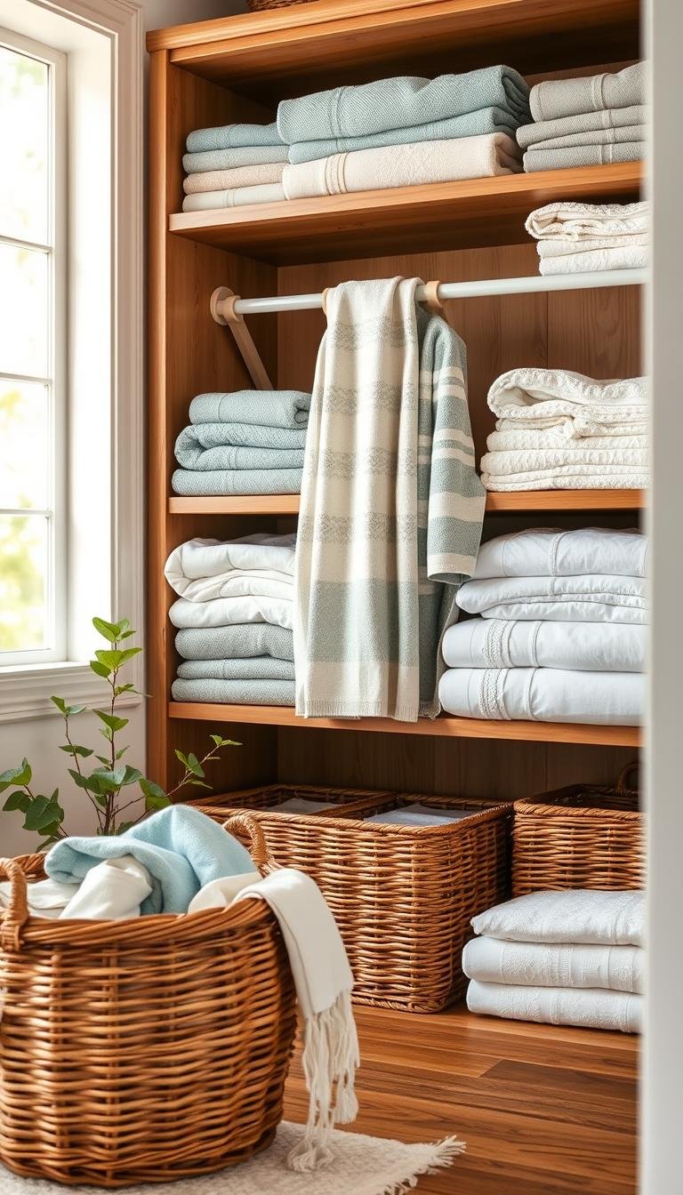 Towel & Linen Storage Ideas